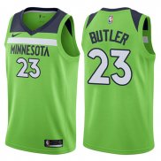 Maillot Authentique Minnesota Timberwolves Butler 2017-18 Vert