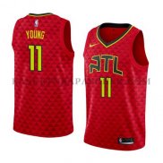 Maillot Atlanta Hawks Trae Young Statement 2017-18 Rouge
