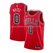 Maillot Chicago Bulls Coby White Icon Rouge