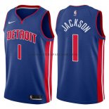 Maillot Detroit Pistons Reggie Jackson Icon 2017-18 Bleu