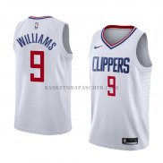 Maillot Los Angeles Clippers C.j. Williams Association 2018 Blan