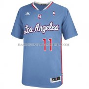 Maillot Manche Courte Los Angeles Clippers Crawford Bleu