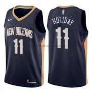 Maillot New Orleans Pelicans Jrue Holiday Icon 2017-18 Bleu
