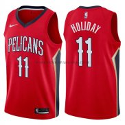 Maillot New Orleans Pelicans Jrue Holiday Statehombret 2017-18 R