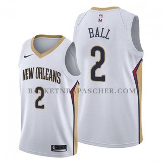 Maillot New Orleans Pelicans Lonzo Ball Association Blanc