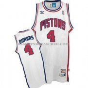 Maillot Retro Detroit Pistons Dumars Blanc