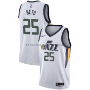 Maillot Utah Jazz Raul Neto Association 2017-18 Blanc
