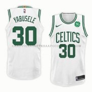 Maillot Boston Celtics Guerschon Yabusele Association 2018 Blanc