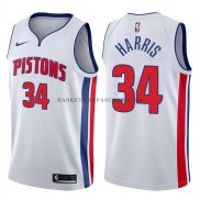 Maillot Detroit Pistons Tobias Harris Association 2017-18 Blanc