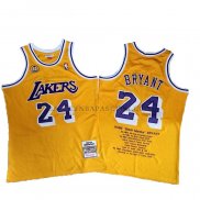 Maillot Los Angeles Lakers Kobe Bryant Jaune