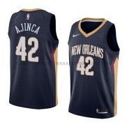 Maillot New Orleans Pelicans Alexis Ajinca Icon 2018 Bleu