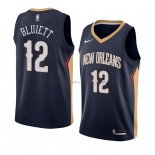 Maillot New Orleans Pelicans Trevon Bluiett Icon 2018 Bleu