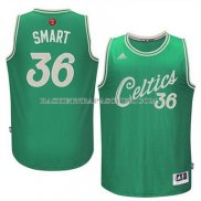 Maillot Noel Boston Celtics Smart 2015 Vert