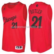 Maillot Noel Chicago Bulls Butler 2016 Rouge