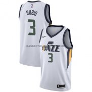 Maillot Utah Jazz Ricky Rubio Association 2017-18 Blanc