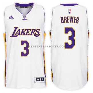Maillot Los Angeles Lakers Corey Brewer Alternate 2017-18 Blanc