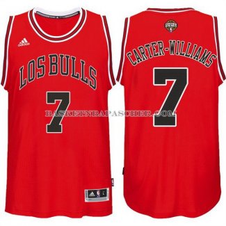 Maillot Los Chicago Bulls Carter-Williams Rouge