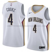 Maillot New Orleans Pelicans Charles Cooke Association 2018 Blan