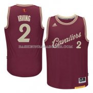 Maillot Noel Cleveland Cavaliers Irving 2015 Rouge