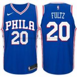 Maillot Philadelphia 76ers Markelle Fultz 2017-18 Bleu