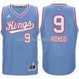 Maillot Retro Sacramento Kings Rondo 1985-86 Bleu