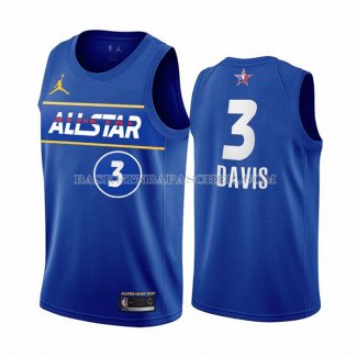 Maillot All Star 2021 Los Angeles Lakers Anthony Davis Bleu