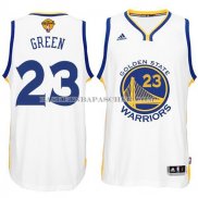 Maillot Authentique Golden State Warriors Green Blanc
