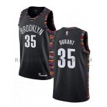 Maillot Brooklyn Nets Kevin Durant Ciudad 2019-20 Noir