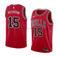 Maillot Chicago Bulls Chandler Hutchison Icon 2018 Rouge