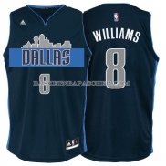 Maillot Dallas Mavericks Williams 2Bleu