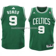 Maillot Enfant Boston Celtics Rondo Vert