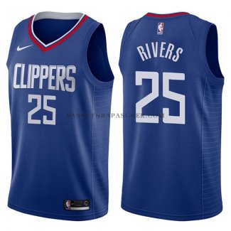 Maillot Los Angeles Clippers Austin Rivers Icon 2017-18 Bleu