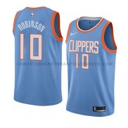 Maillot Los Angeles Clippers City Jerome Robinson Ciudad 2018 Bl