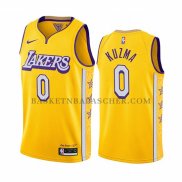 Maillot Los Angeles Lakers Kyle Kuzma Ville Edition Jaune