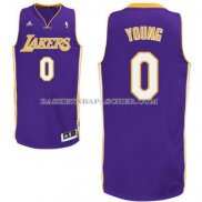 Maillot Los Angeles Lakers Young Purpura