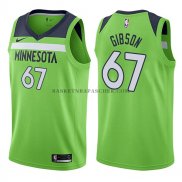 Maillot Minnesota Timberwolves Taj Gibson Statehombret 2017-18 V