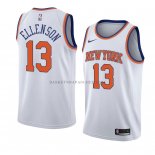 Maillot New York Knicks Henry Ellenson NO 13 Association 2018 Blanc