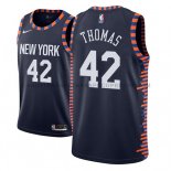 Maillot New York Knicks Lance Thomas Ciudad 2018-19 Bleu