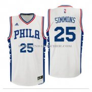 Maillot Philadelphia 76ers Simmons Blanc