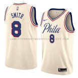 Maillot Philadelphia 76ers Zhaire Smith Ciudad 2018 Crema
