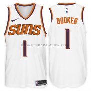 Maillot Phoenix Suns Devin Booker 2017-18 Blanc