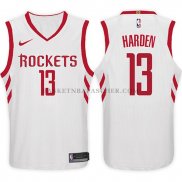 Maillot Houston Rockets James Harden 2017-18 Blanc