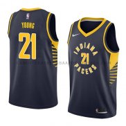 Maillot Indiana Pacers Thaddeus Young Icon 2018 Bleu