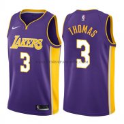 Maillot Los Angeles Lakers Isaiah Thomas Statehombret 2017-18 Vo
