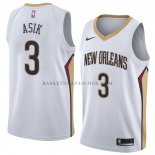 Maillot New Orleans Pelicans Omer Asik Association 2018 Blanc
