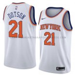 Maillot New York Knicks Damyean Dotson Association 2018 Blanc