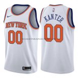 Maillot New York Knicks Enes Kanter Association 2017-18 Blanc
