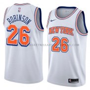 Maillot New York Knicks Mitchell Robinson Statement 2018 Blanc