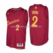 Maillot Noel Cleveland Cavaliers Irving 2016 Rouge