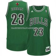 Maillot Retro Chicago Bulls Jordan Patricks Day Vert